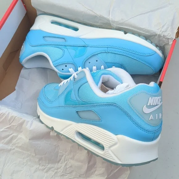 Nike Air Max 90 - Blue Chill - Men's Size 10.5 ( FD0734-442 )